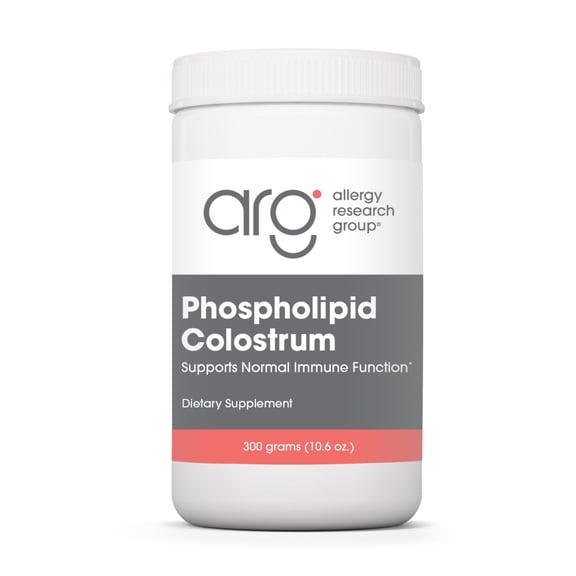 Allergy Research Group Phospholipid Colostrum Supplement - Colostrum Powder, Bovine Colostrum for Humans, Colostrum for Adults, Sunflower Phospholipids - 1 Container (60 Day Supply)
