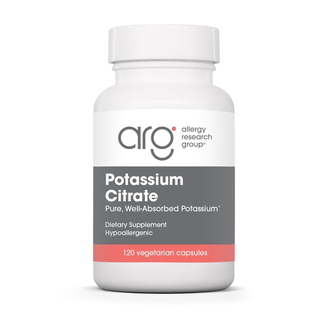 Absorb Banner ARG Potassium Citrate - Delivers 99 mg Potassium - Well-Absorbed ...