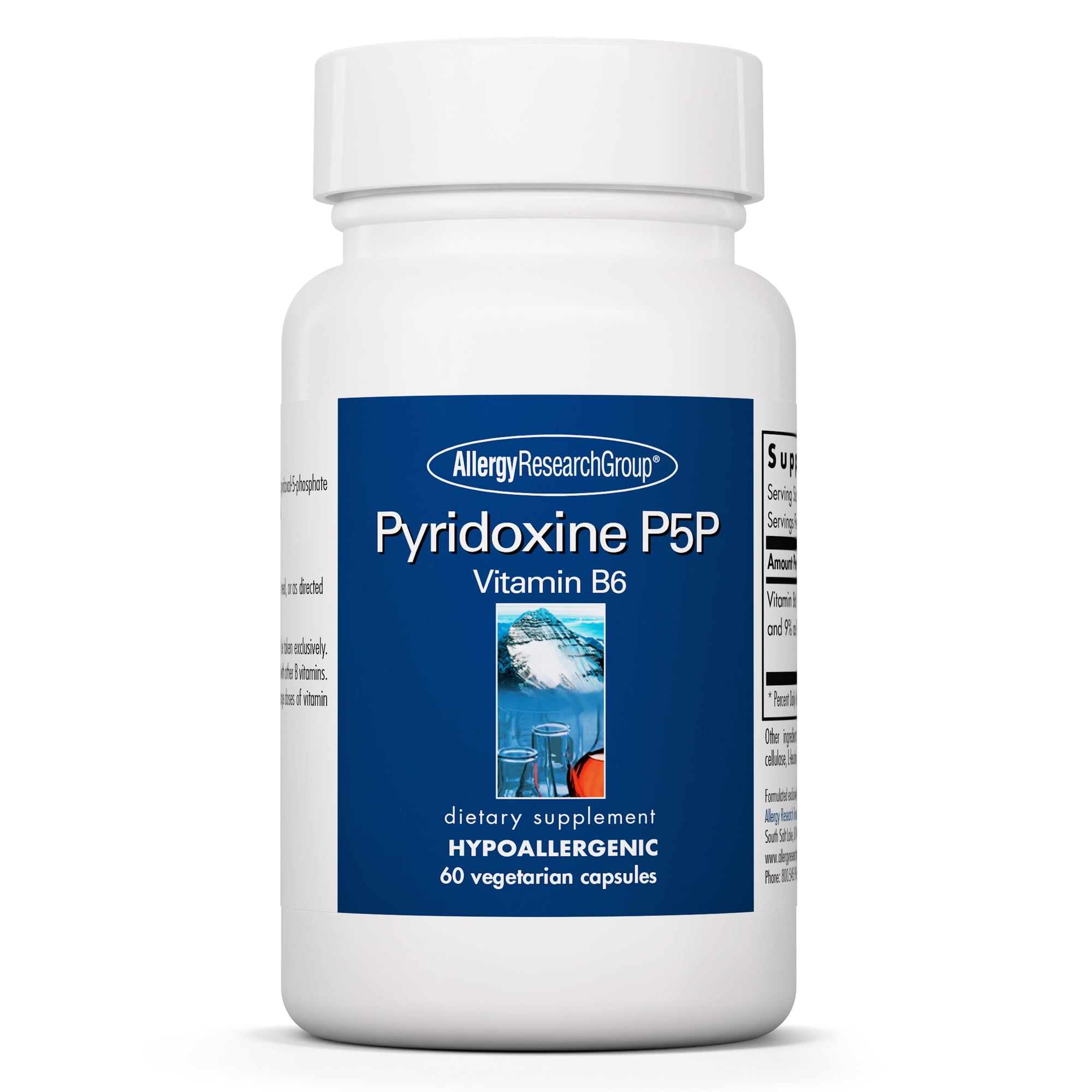 Allergy Research Group Pyridoxine P5P High Dose Vitamin B6