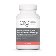 Allergy Research Group Tocomin SupraBio Tocotrienols 200 mg Supplement - Tocotrienols Vitamin E, Palm Tocotrienol Complex, Delta Tocotrienols, Enhanced Absorption, Softgels - 120 Count