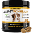 thumbnail image 1 of Pet Honesty Allergy Skin Health for Dogs, Duck Flavor, 90 Count Chews, 1 of 5