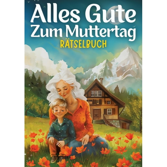 Alles Gute zum Muttertag - Rätselbuch muttertagsgeschenk: Muttertagsgeschenk für Mama, Oma, Frau, Schwester, Mutter, Tan, (Paperback)