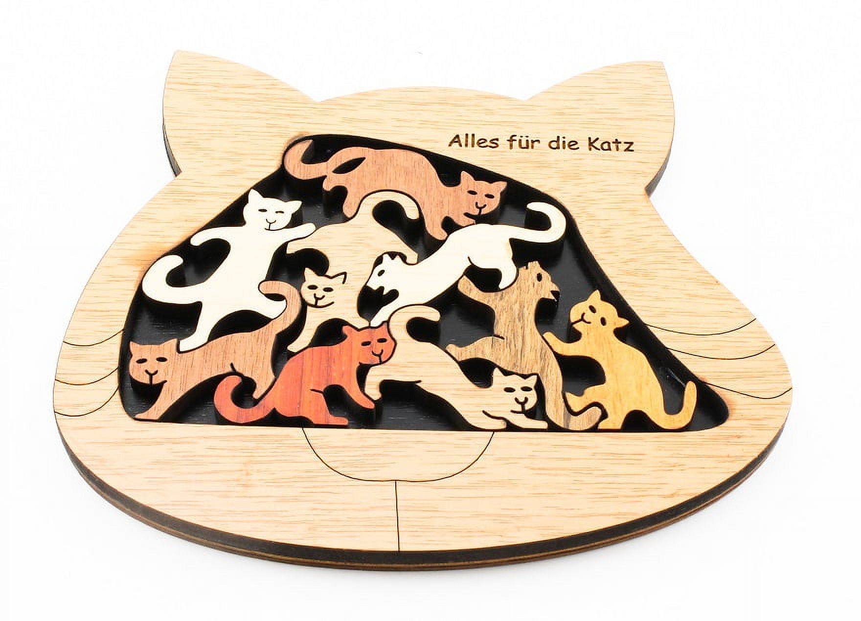 Alles fur die Katz (Katzen) - Brain Teaser Puzzle - Walmart.com