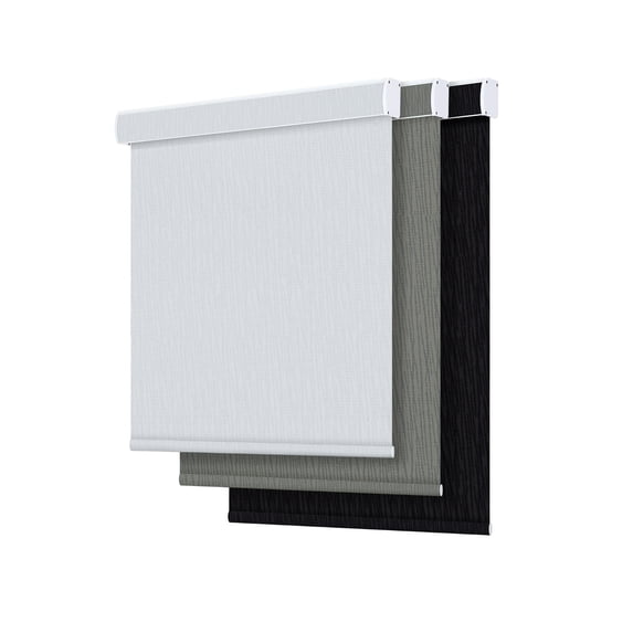 Allesin zen Blackout Roller Shades for Windows (Pearl White32x72)