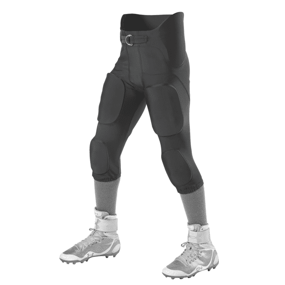 Alleson Adult Integrated Football Pant Charcoal XL