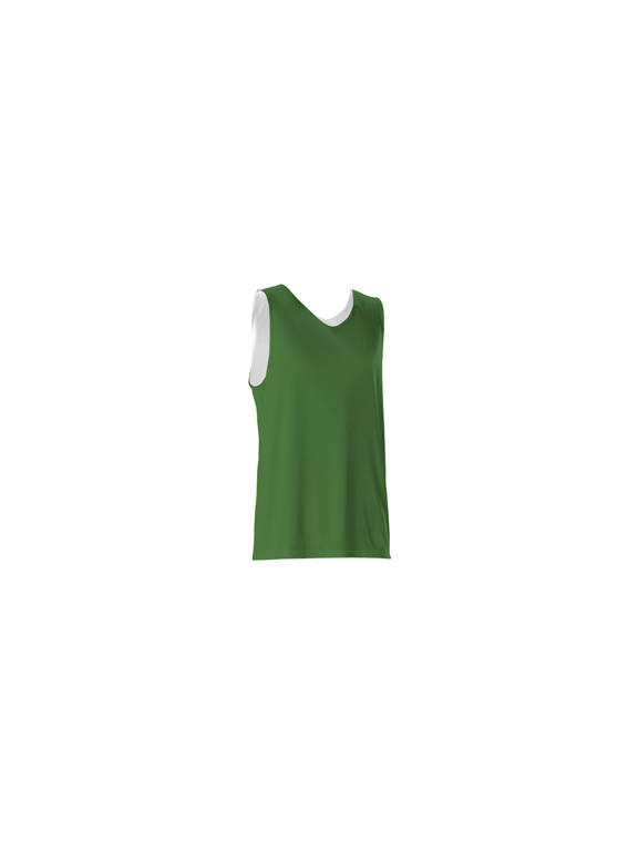506CR Mens Reversible Tank-Kelly/White-2XL