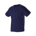 thumbnail image 1 of Alleson Athletic 52MBFJ Adult Full Button Lightweight Baseball Jersey - Navy, 1 of 1