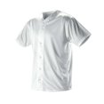 thumbnail image 1 of Alleson Athletic 52MFFJ Adult Faux Mesh Baseball Jersey - White, 1 of 7