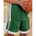 thumbnail image 1 of Alleson Athletic 538P Mens Single Ply Basketball Short - Navy White, 1 of 1