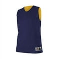 thumbnail image 1 of Alleson Athletic 560RW Womens Reversible Mesh Tank-Navy/Gold-S, 1 of 7