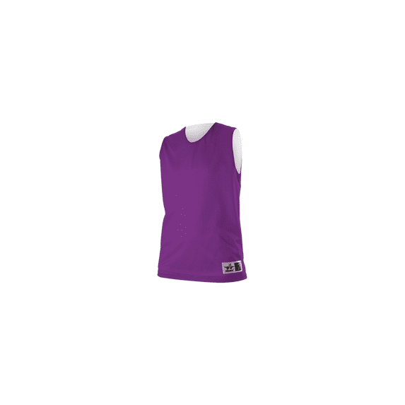 Alleson Athletic 560RW Womens Reversible Mesh Tank-Purple/White-XL