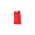 thumbnail image 1 of Alleson Athletic 560RW Womens Reversible Mesh Tank-Red/White-XL, 1 of 8