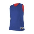 thumbnail image 1 of Alleson Athletic 560RW Womens Reversible Mesh Tank-Royal/ Red-XL, 1 of 8