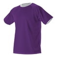 thumbnail image 1 of Alleson Athletic 56REV Adult Extreme Mesh Reversible Jersey - Purple White, 1 of 7