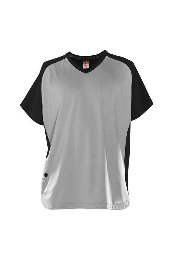590BBLY Youth Cage Batter's Jacket - Black Gray