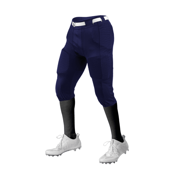 Alleson Athletic 650SLA Adult Press Football Pant (Pads Not Included) - Navy Navy