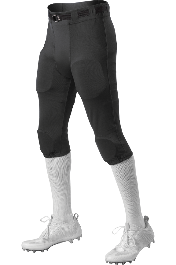 682PY Youth Integrated Knee Pad Football Pant - Black