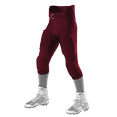 thumbnail image 1 of Alleson Athletic 6857P Adult Icon Integrated Football Pants - Light Maroon, 1 of 1