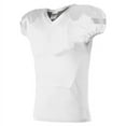 thumbnail image 1 of Alleson Athletic 754 Adult Pro Flex Cut Belt Length Football Jersey - White White, 1 of 8