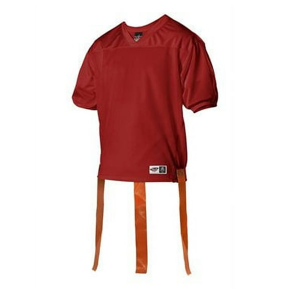 Alleson Athletic 762FFJY Youth Hero Flag Football Jersey - Red Red