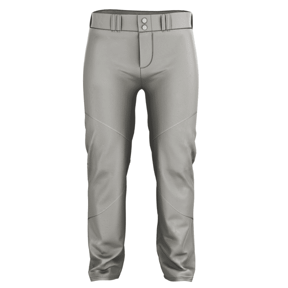 Alleson Athletic B07685594 Men Crush Premier Baseball Pants, Gray - Medium