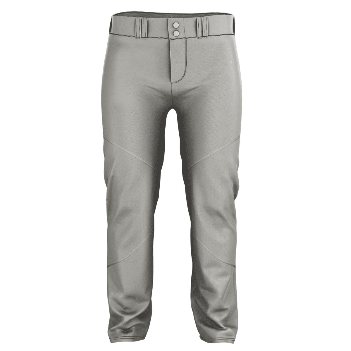 Pantalon Baseball Alleson Athletic Gris à Passepoil Bleu – Taille M EUC