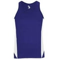thumbnail image 1 of Alleson Athletic B17885125 Stride Womens Singlet, Gold & White - Large, 1 of 3