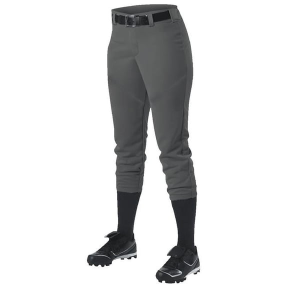 Alleson Athletic B36985002 Womens Crush Knicker Pants, White - Extra Small