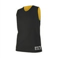 thumbnail image 1 of Alleson Athletic B37085505 Womens Reversible Mesh Tank, Black & Gold - Large, 1 of 8