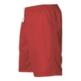 thumbnail image 1 of Alleson Athletic B37485105 Mesh Shorts, Red - Large, 1 of 1