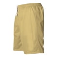 thumbnail image 1 of Alleson Athletic B37485113 Mesh Shorts, Vegas Gold - Small, 1 of 1