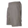 thumbnail image 1 of Alleson Athletic B37485353 Mesh Shorts, Silver - Small, 1 of 1