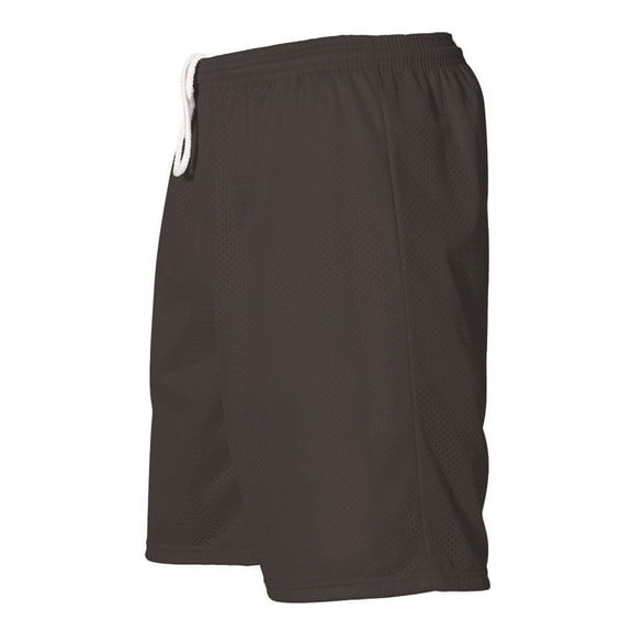 Alleson Athletic B37485504 Mesh Shorts, Black - Medium