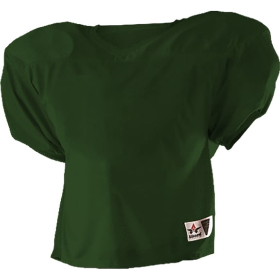 Alleson Athletic B43385545 Youth Practice Football Jersey, Forest - Large & Extra Large