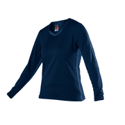 Alleson Athletic B45585655 Womens Dig Long Sleeve Volleyball Jersey, Navy - Large