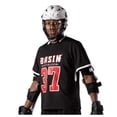 thumbnail image 1 of Alleson Athletic B46585506 Lacrosse Jersey, Black & White - Extra Large, 1 of 1