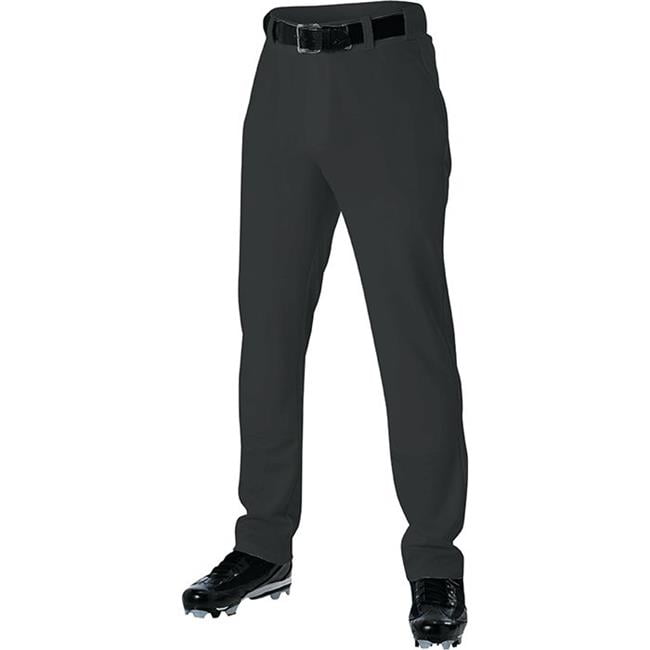 Alleson Athletic C72BKMDX Adult Baseball Pant, Black Medium