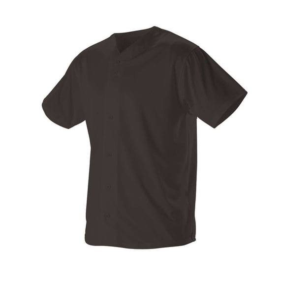 Alleson Athletic - Dura Light Mesh Baseball Jersey - Color - Black - Size - 2XL