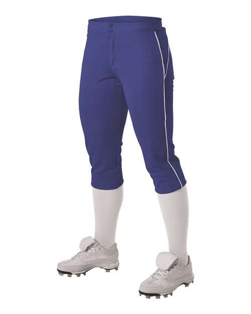 Alleson Athletic Girls Fast Pitch Softball Pants with Belt Loops Small Walmart