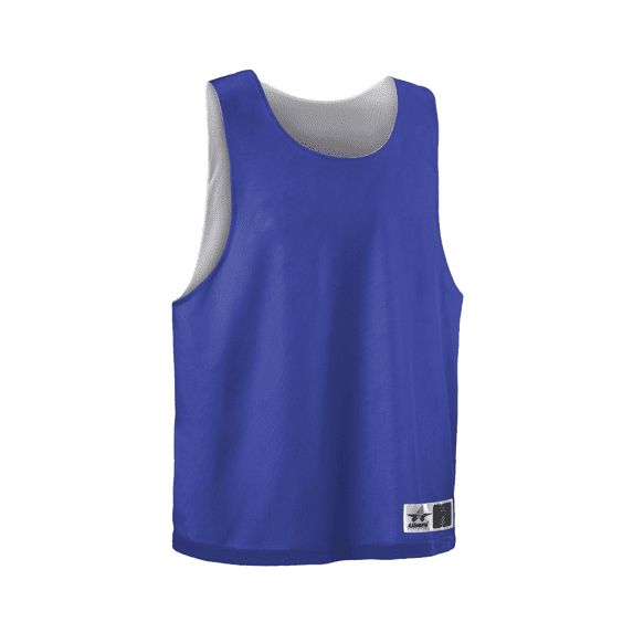 Alleson Athletic LP001Y Youth Lacrosse Reversible Pinnie - Royal White