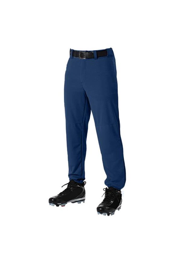 Alleson Ahtletic Men`s Elastic Bottom Baseball Pants, Small