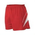 thumbnail image 1 of Alleson Athletic R1LFP Men's Loose Fit Track Short - Scarlet White, 1 of 3