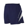 thumbnail image 1 of Alleson Athletic R1LFP Mens Loose Fit Track Short-Navy/White-L, 1 of 3