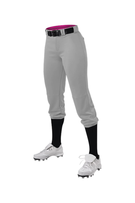 Women's Belted Speed Premium Fastpitch Pants 615PSW Grey L