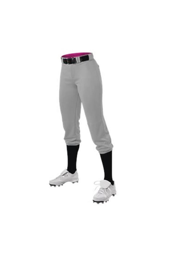 Women's Belted Speed Premium Fastpitch Pants 615PSW Charcoal XL