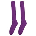 thumbnail image 1 of Alleson Athletic Youth Acrylic Utility Sport Socks 3ACRK Purple One Size, 1 of 3