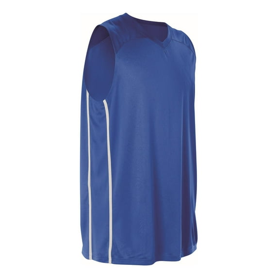 Alleson Athletic - Youth Basketball Jersey - Color - Royal/ White - Size - L