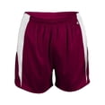 thumbnail image 1 of Alleson Athletic Youth Stride Shorts in Maroon/ White M | 2273, 1 of 2