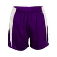 thumbnail image 1 of Alleson Athletic Youth Stride Shorts in Purple/ White S | 2273, 1 of 2