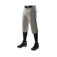 thumbnail image 1 of Alleson Crush Knicker Braided  Youth Pant Gray | Navy XL, 1 of 1